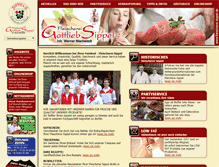 Tablet Screenshot of fleischerei-sippel.de